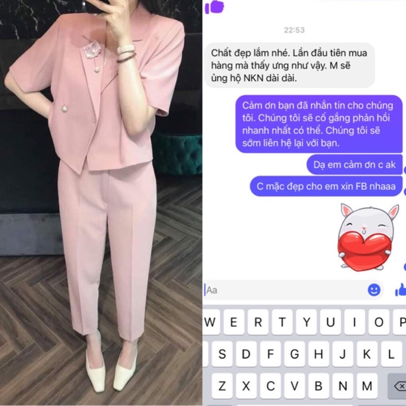 Áo Blazer Thiết Kế NKN Cameria Pink - Thời Trang Thiết Kế Cao Cấp