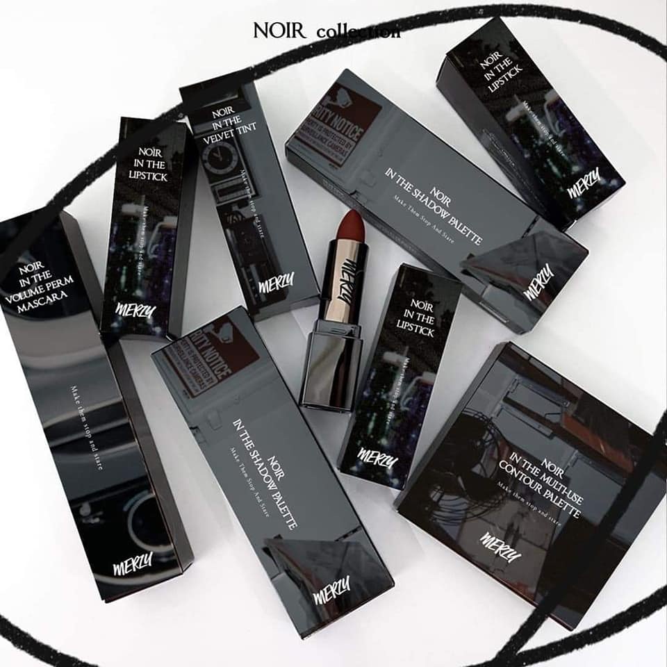 Son thỏi lì Merzy Noir In The Lipstick 3.3gr