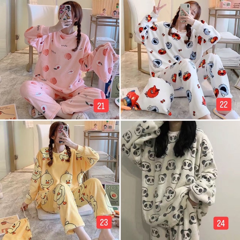 [Hàng order] - Bộ ngủ bông (Ảnh thật ở cuối) - NOTE TÊN FB VÀ SĐT ĐỂ TRẢ ĐÚNG MẪU | BigBuy360 - bigbuy360.vn