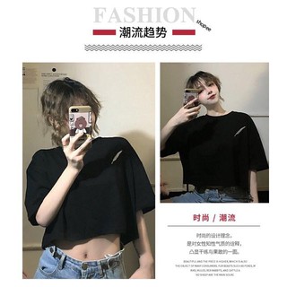 Áo croptop tay ngắn