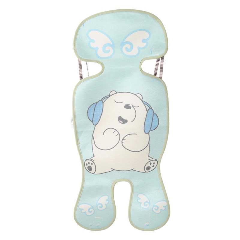 SOME Baby Stroller Mat Ice Silk Cushion Breathable Bed Kid Chair Car Seat