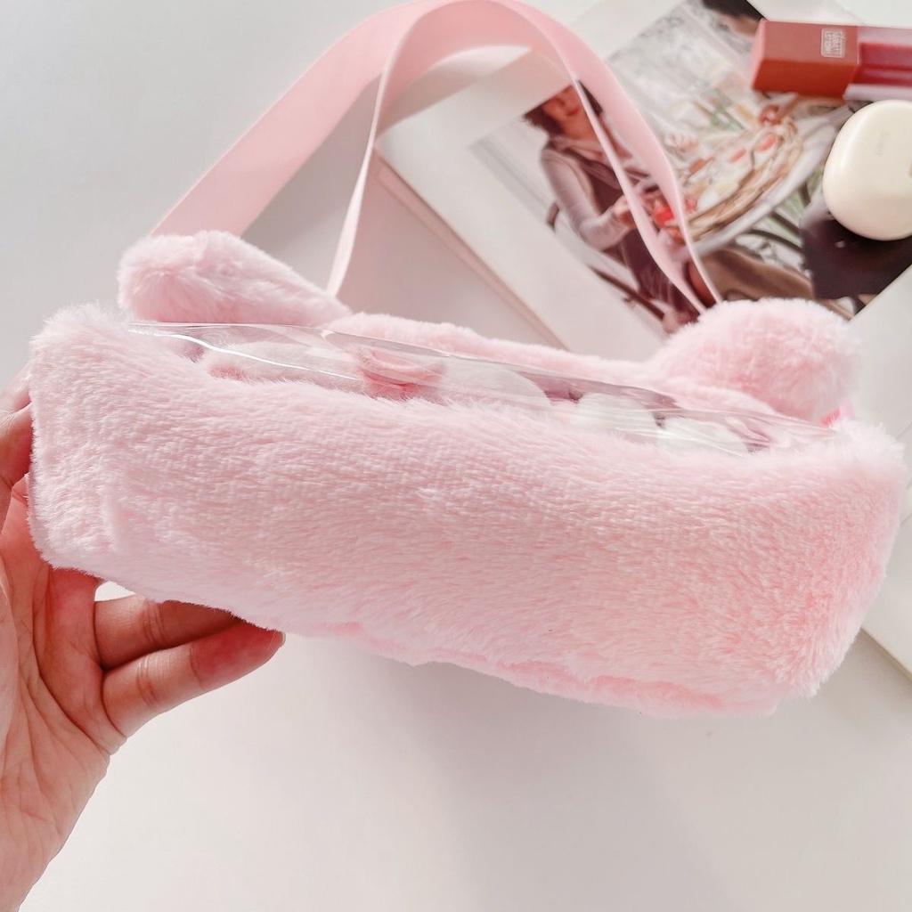 Túi Đeo Chéo Hình Cinnamoroll Kuromi My Melody Dễ Thương