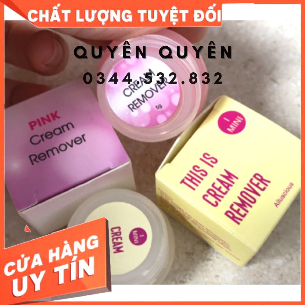 Sáp tháo mi hàn quốc Vàng - xanh- Hồng