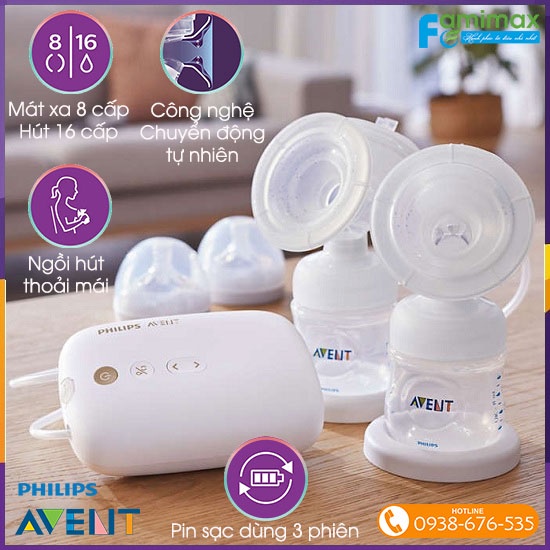 Máy hút sữa avent Eurek