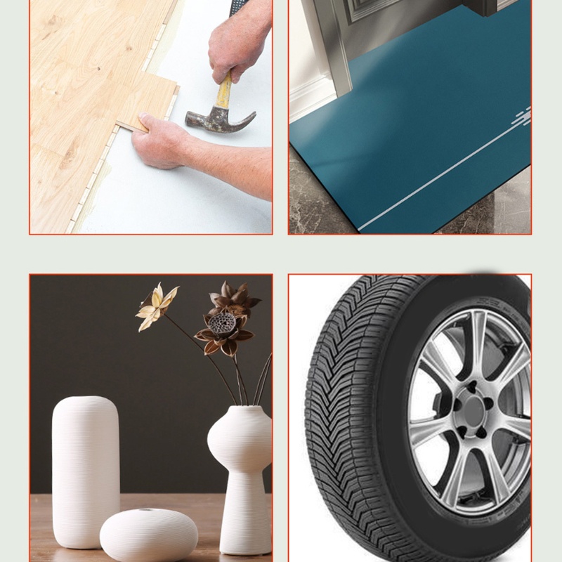 Thước Đo Đường Viền Kèm Giá Đỡ Bút Chì Tiện Dụng