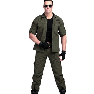 Bộ quần áo nam kaki lính mỹ [cao cấp]