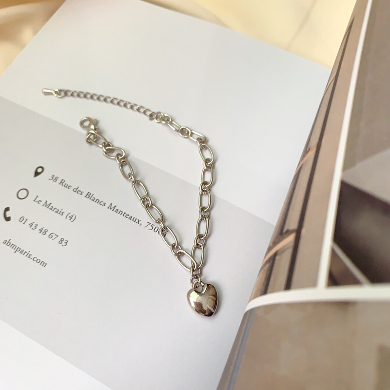 Vòng Đeo Tay Dây Xích Mặt Trái Tim Ma Thuật Phong Cách Hàn Quốc 789 | BigBuy360 - bigbuy360.vn