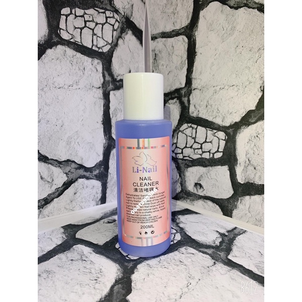 Nước lau gel Li-nail chính hãng có mùi thơm - cồn lau gel chuyên dụng cho dân làm móng