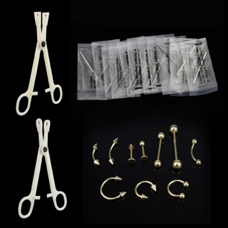 bộ dụng cụ xỏ khuyên