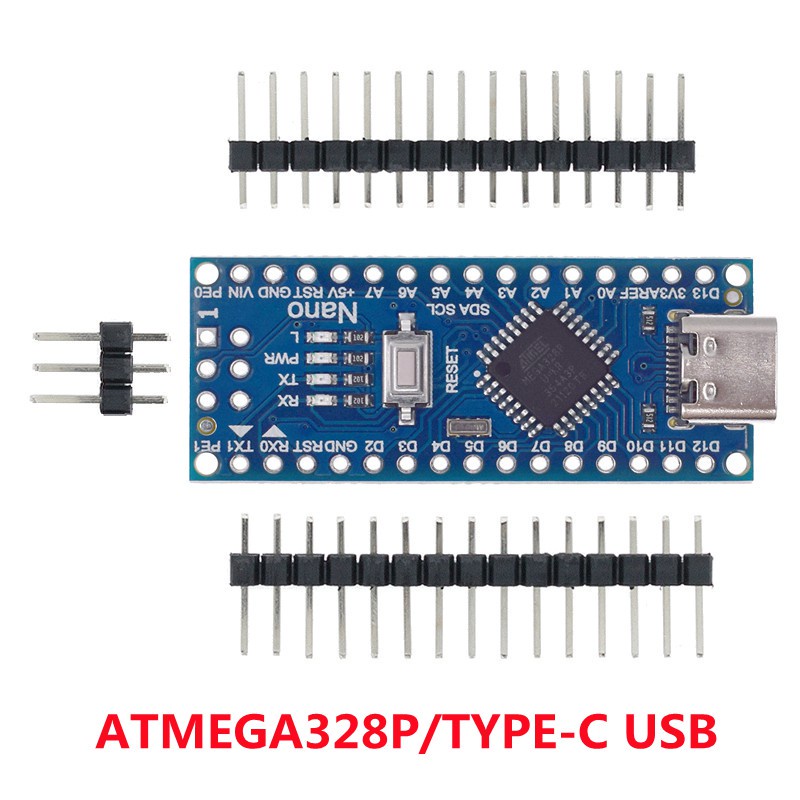 Bộ Điều Khiển Nano Mini / Type-C / Micro USB 3.0 Cho arduino CH340 USB 16Mhz ATMEGA328P/ATMEGA168P
