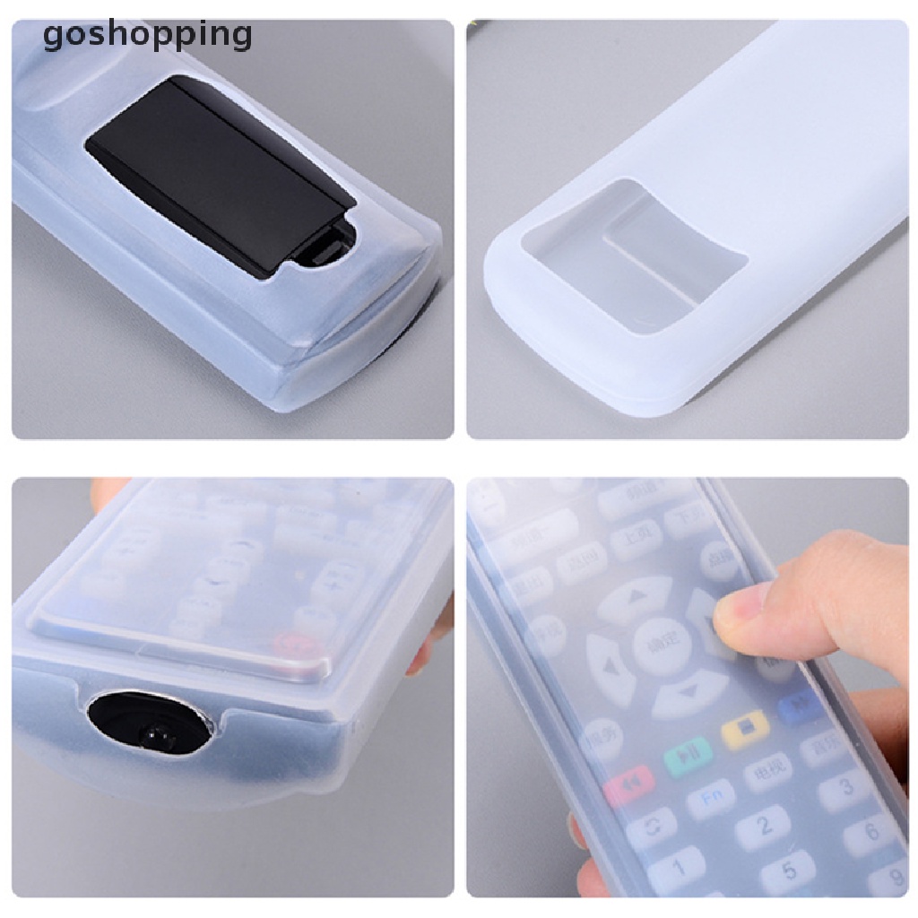 Túi Silicone Đựng Điều Khiển TV / Điều Hòa Chống Bụi 4 Kiểu Nhỏ Gọn