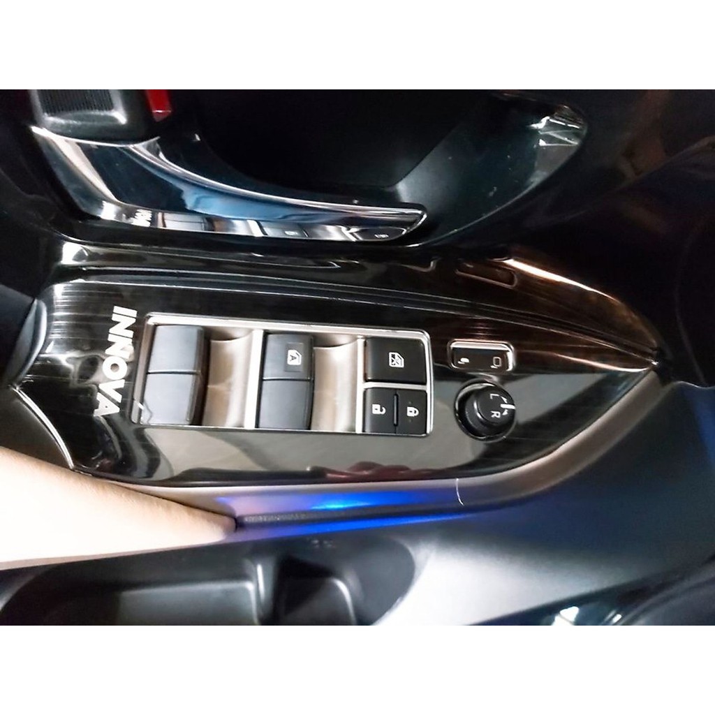 Ốp nội thất titan xe Innova 2018-2019 2020 2021 - 5 chi tiết