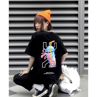 Áo thun nam nữ phong cách trẻ trung hình ly trà sữa cute  B079 ERIK