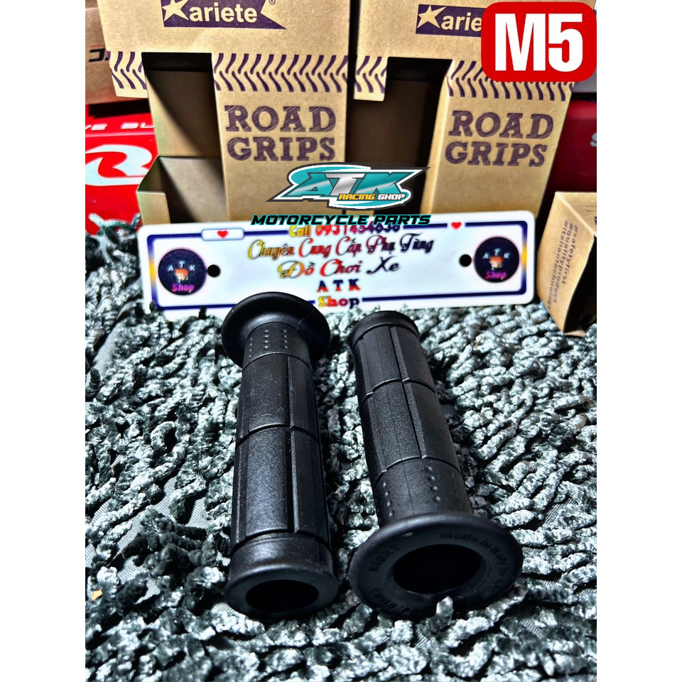 Bao tay Ariete ROAD GRIPS siêu êm mịn 5 kiểu dáng hàng chuẩn thông dụng cho mọi dòng xe gắn máy