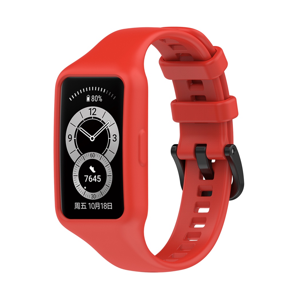 Dây Đeo Thay Thế Chất Liệu TPU Cao Cấp Cho Đồng Hồ Thông Minh Huawei band 6 6PRO band 7 Honor Band6