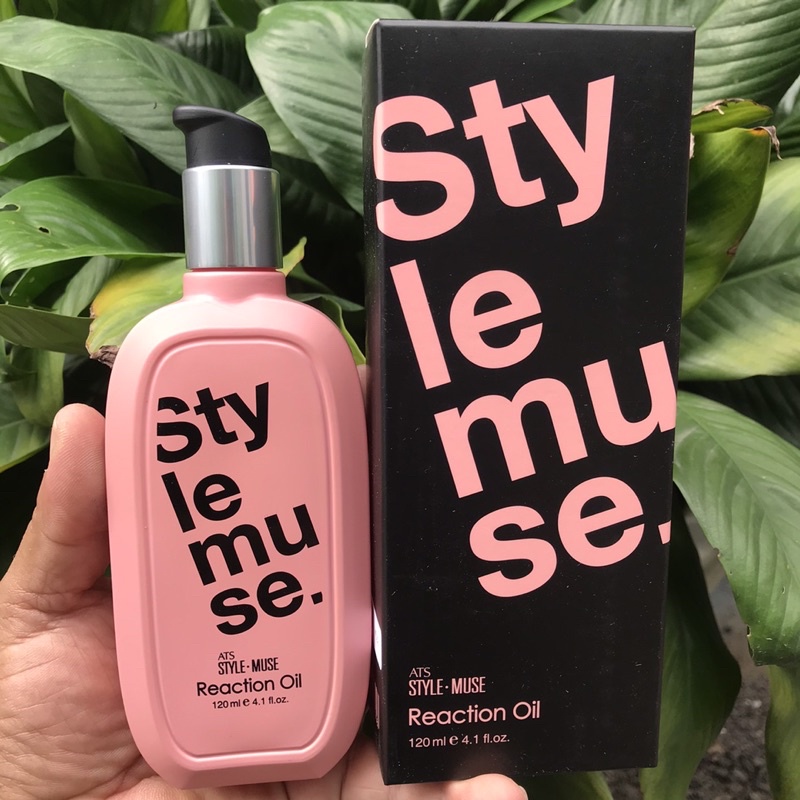 **TINH DẦU DƯỠNG DÀNH CHO TÓC UỐN ATS STYLEMUSE REACTION OIL HÀN QUỐC 120ML