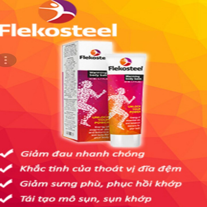 Dầu Xoa Bóp, Kem Xoa Bóp Nhức Mõi Vận Động Flekostell Nga giảm đau giảm nhức mỏi giảm bầm tím phục hồi mô bị tổn thương