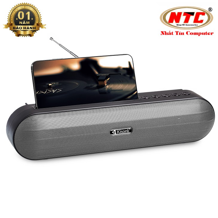 Loa bluetooth soundbar Kisonli KS-1988 siêu trầm TWS