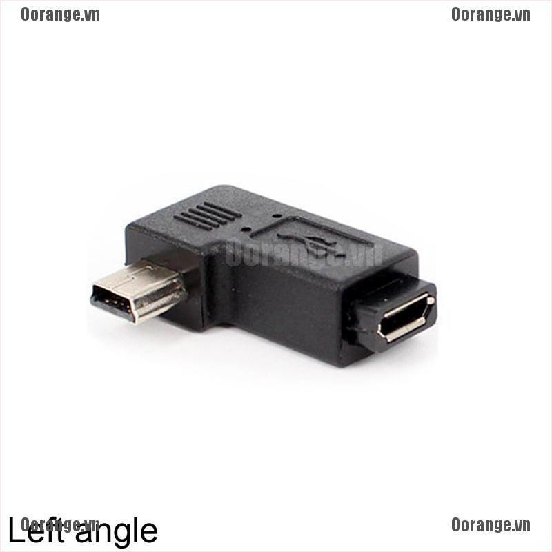 Đầu Chuyển Đổi Usb Type A Sang Micro Usb 90 Độ Chuyên Dụng Cao Cấp