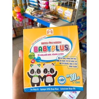BABYPLUS Siro ăn ngon babyplus hỗ trợ bé hết biếng ăn, tăng đề kháng, tăng cân babyplus HAPI GROUP