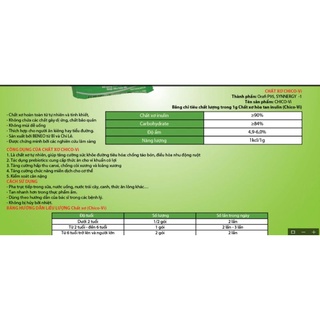 ✅️ Chico-Vi Chất xơ chống táo bón dạng gói hòa tan