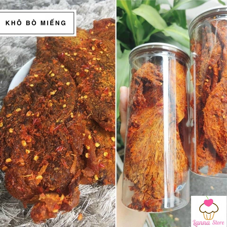 Khô bò miếng sấy mềm loại 1 siêu ngon