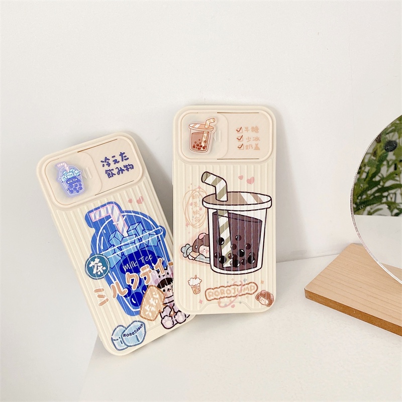 Ốp Điện Thoại Silicon Chống Va Chạm Kiểu Trượt Bảo Vệ Camera Cho iPhone 13 12 11 Pro Max XS Max XR X