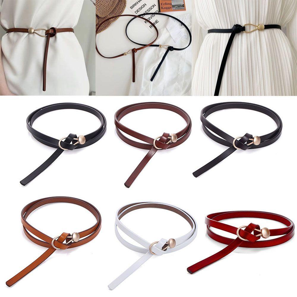 Eutus Thắt Lưng Da PU Thắt Nút Trang Phục Áo Khoác Sweater / Áo Khoác Ngoài Cho Nữ