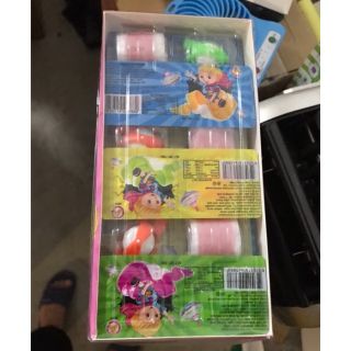 Dẻo cuộn 6 mùi + con quay ( 30 vỉ 1 hộp )