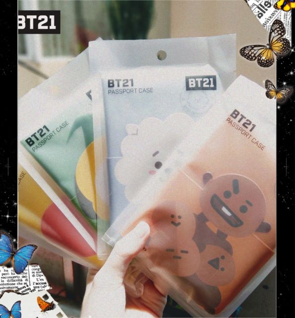 Cover passport BT21/ Bọc hộ chiếu