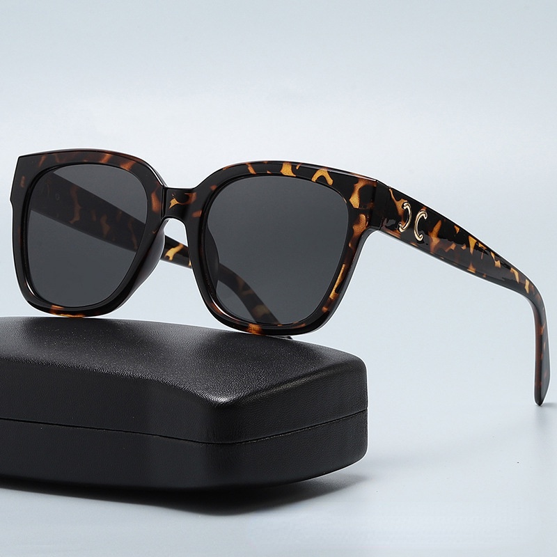 Sunglasses Europe and America Sunglasses Retro Square Large Frame Sunglasses Personality Men's and Women's Sunglasses Trend