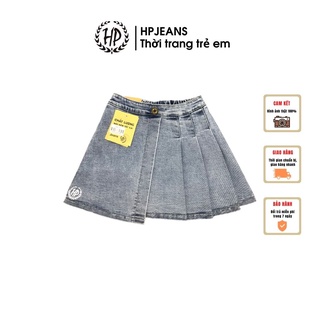Chân Váy Cho Bé HPJEANS212 Chân Váy Xếp Ly HPJeans Cho Bé Từ 5 Đến 8 Tuổi [CV2112]