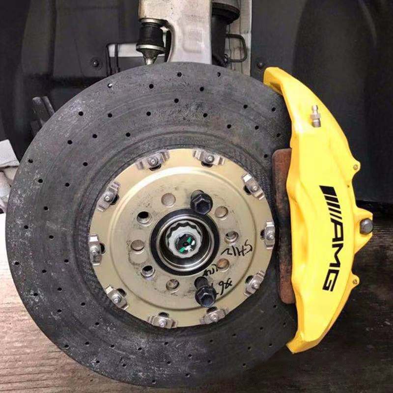 AMG Phanh Thước cặp Nhãn dán Mercedes Benz Phản chiếu đề can Không thấm nước Dán xe