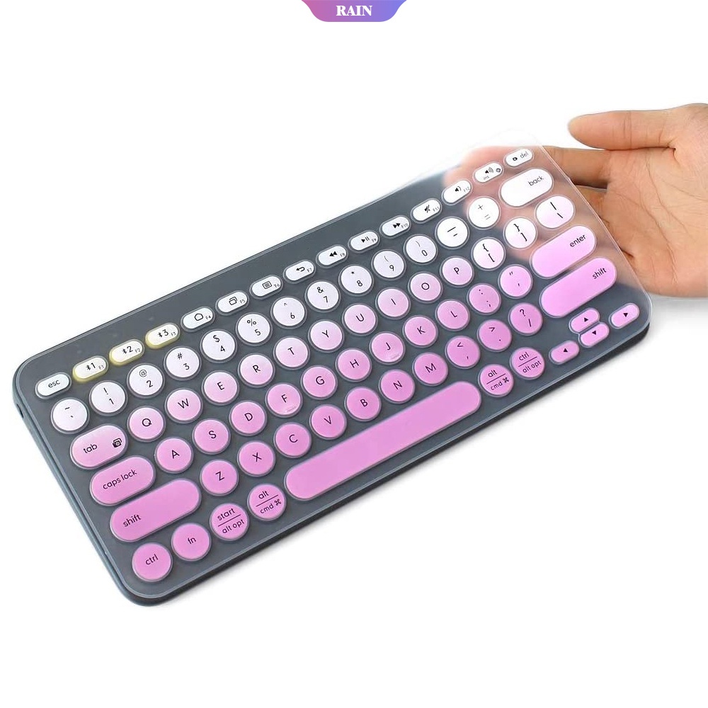 Silicone Vỏ Silicon Siêu Mỏng Bảo Vệ Bàn Phím Bluetooth Logitech K380 (Model: K380.K480) Cho Logitech K380.K480