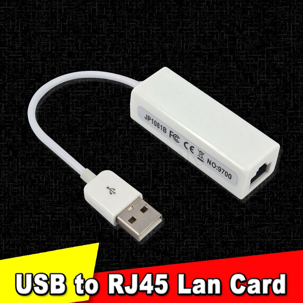 Bộ chuyển đổi tốc độ cao USB 2.0 sang RJ45 kết nối Internet mạng LAN 10 / 100 cho PC