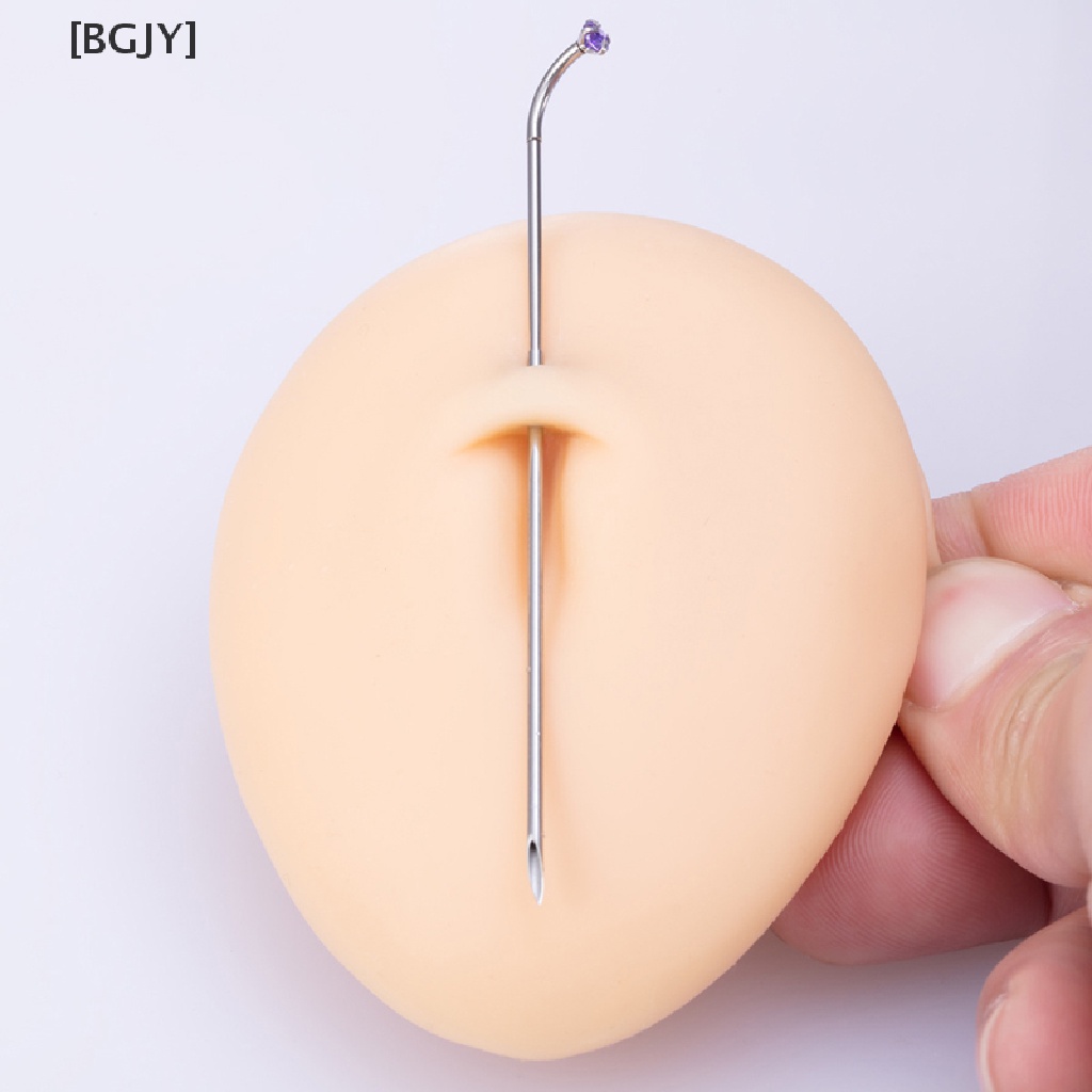 Ghim xỏ lỗ trên cơ thể bằng thép không gỉ có ren tiện lợi BGJY