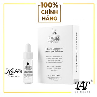 Kiehl's Dark Spot Cho Da Bị Thâm Mụn, Không Đều Màu - Serum Kiehl Clearly Corrective Dark Spot Solution 4ml - Ser