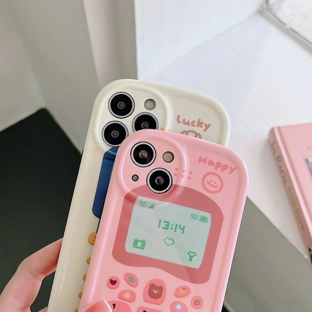 Ốp Điện Thoại tpu Mềm Hình Tròn Cho iphone 13 pro max ins12 pro max 11 pro max xsmax