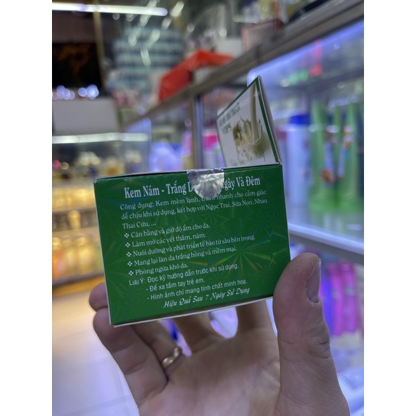 Kem Hoa Hướng Dương nám trắng da 5 in 1 ngày và đêm 15gram