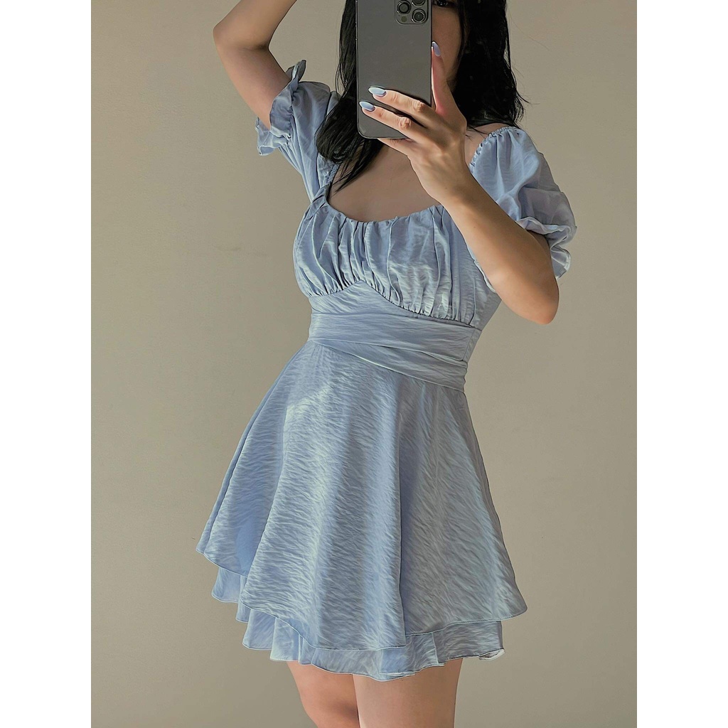 LEMONCHICVN - Jumpsuit hai tầng nhúng ngực - JMP49