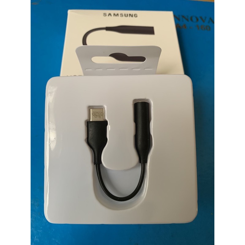 Jack chuyển  tai nghe usb C to 3.5 audio jack xịn chuẩn samsung cho máy có chân type C