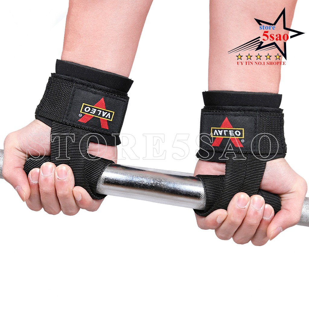 🎁 Dây quấn cổ tay kéo lưng xô ⚡FREESHIP⚡ Dây tập gym nâng tạ Lifting Straps Pro