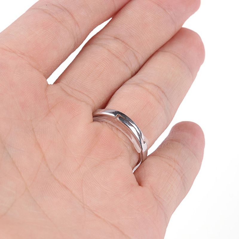 [Hàng mới về] Bộ 10 vòng đệm điều chỉnh kích thước nhẫn trong suốt