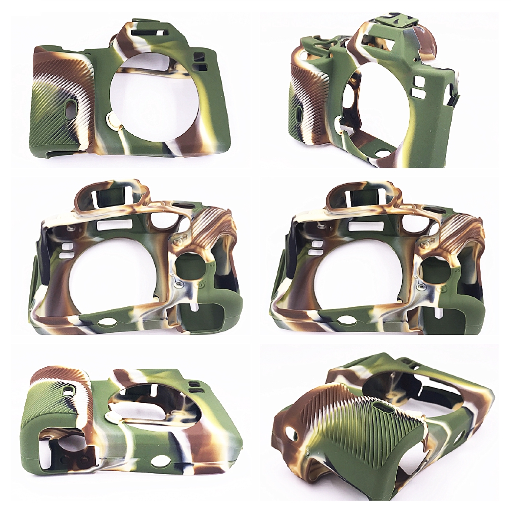 Ốp silicon bảo vệ camera Sony A7 A7S A7R nhiều màu sắc lựa chọn