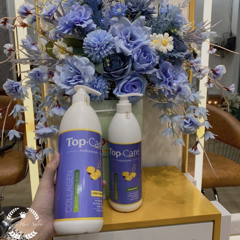 Cặp Dầu Gội Xả TOP CARE 970ML HÀNG CHÍNH HÃNG .