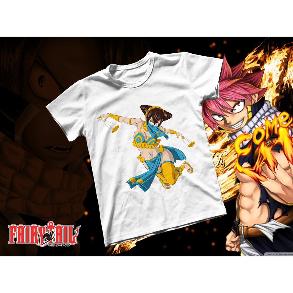 Áo thun Cotton Unisex - Anime - Fairy tail - 12 cung hoàng đạo thiên bình