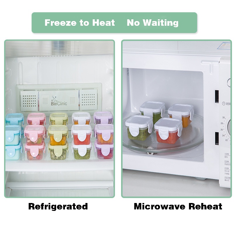 Hộp đựng thực phẩm có nắp đậy mini di động tiện dụng