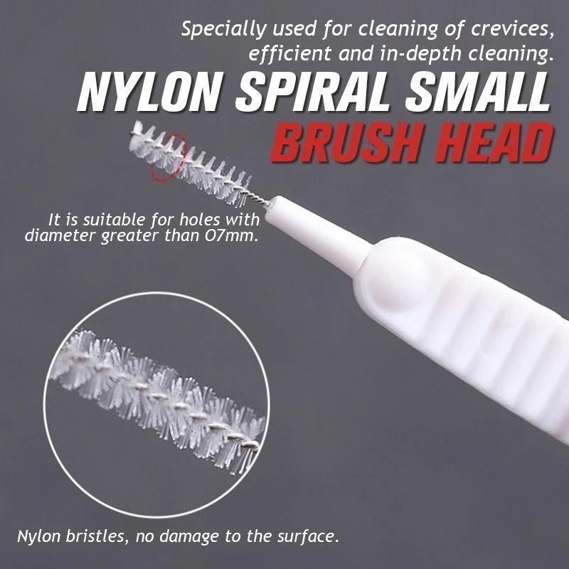 Bộ 10 Bàn Chải Mini Vệ Sinh Vòi Hoa Sen / Bàn Phím Điện Thoại Chống Tắc Nghẽn Tiện Dụng