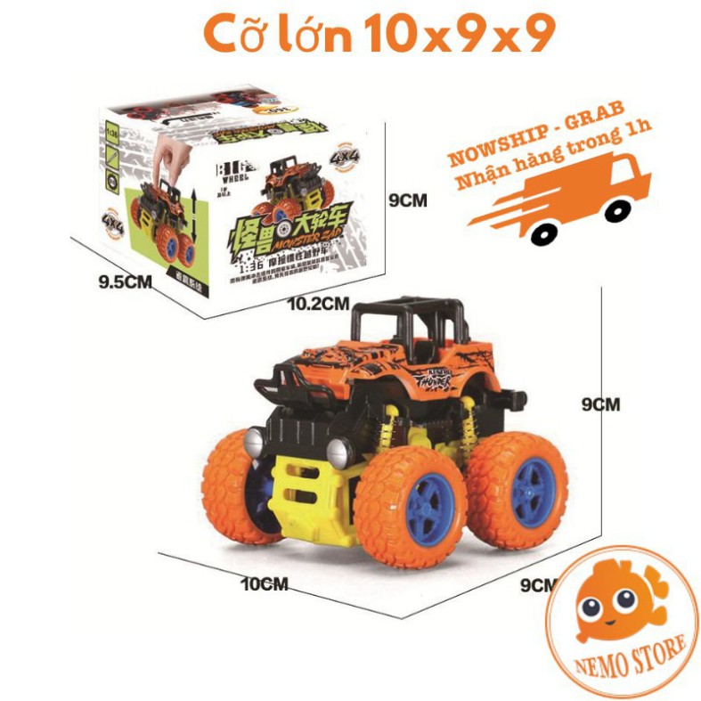 F2 OTP [Mã TOYNOV hoàn 20K xu đơn 50K] Xe Ô tô đồ chơi địa hình Buggy dùng quán tính bánh to cỡ to 2