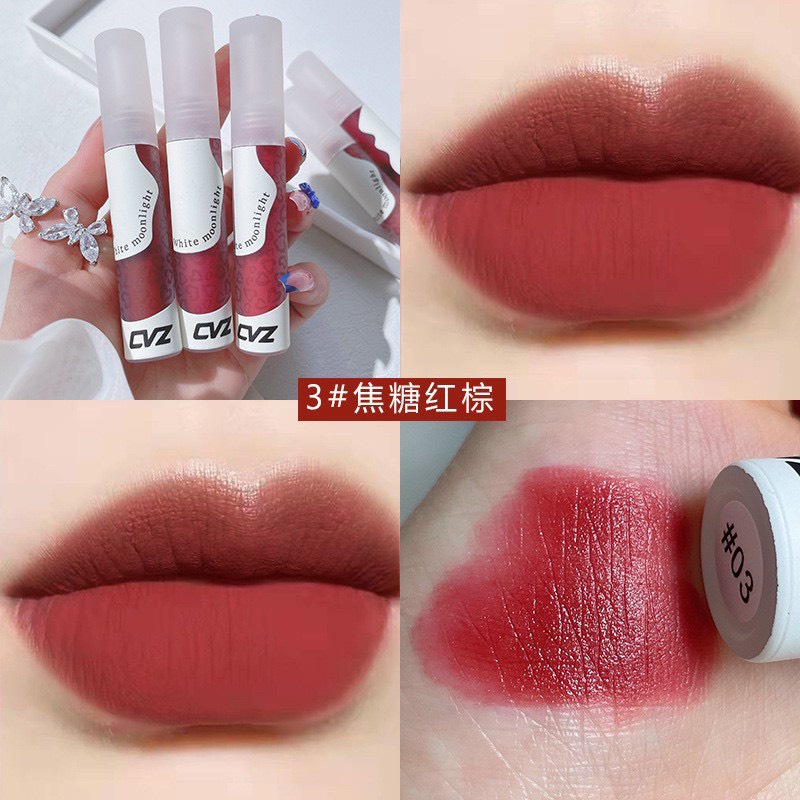 Son kem CVZ trắng đỏ